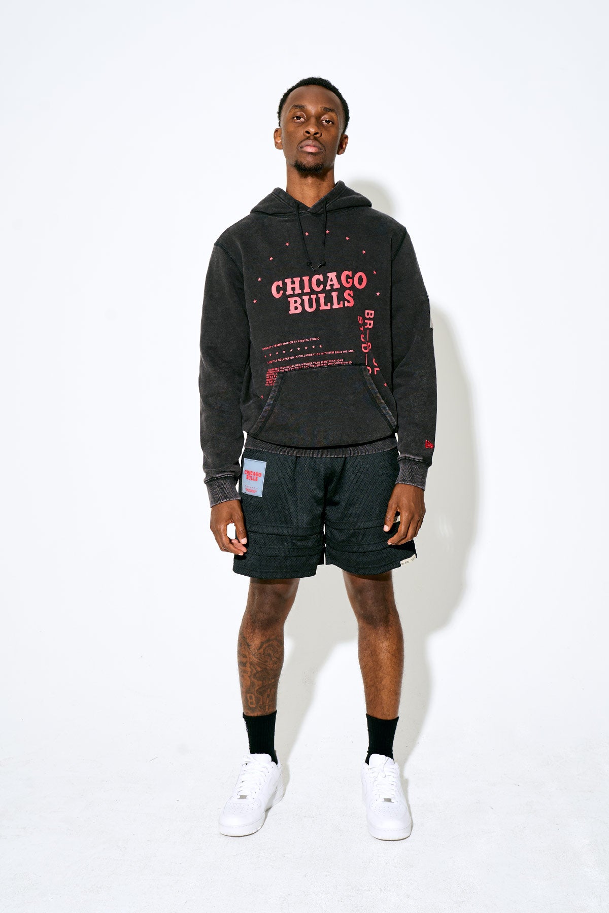 Triple Hem Shorts — Bulls