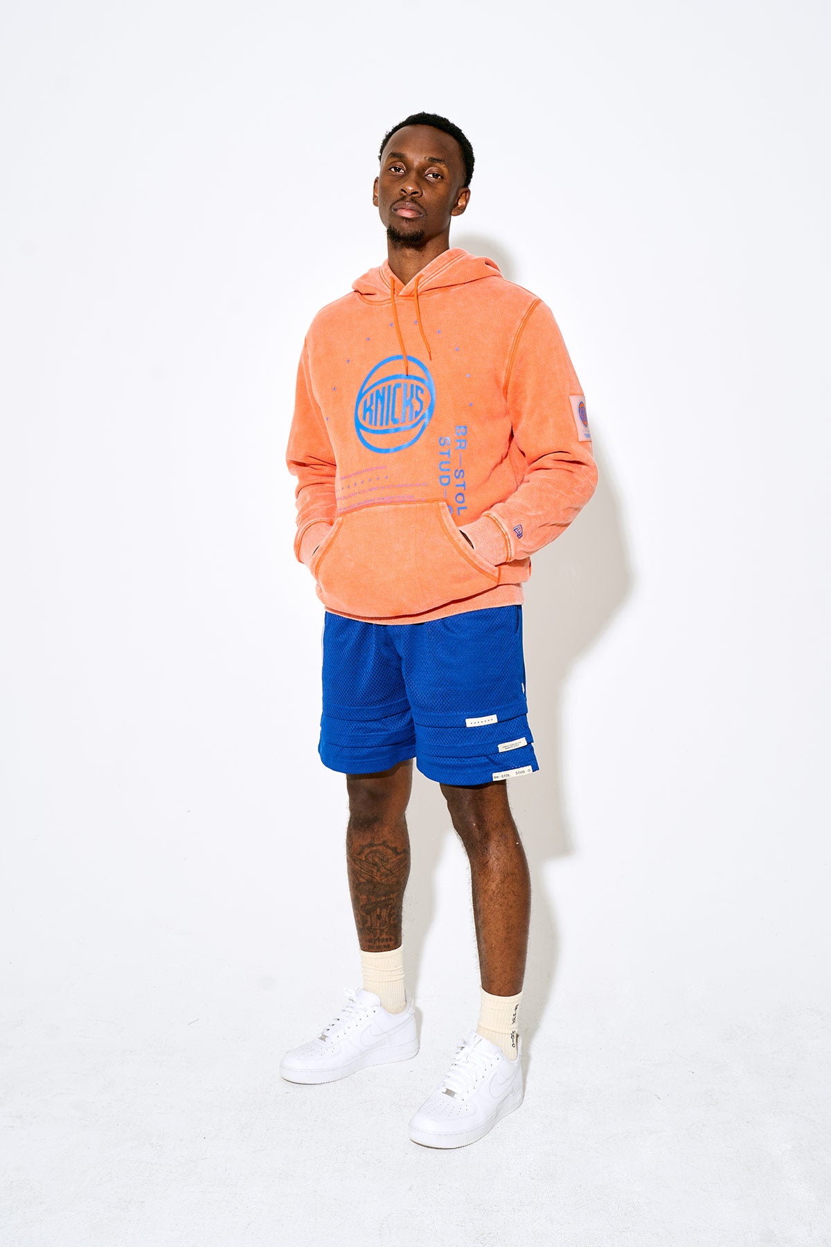 Triple Hem Shorts — Knicks