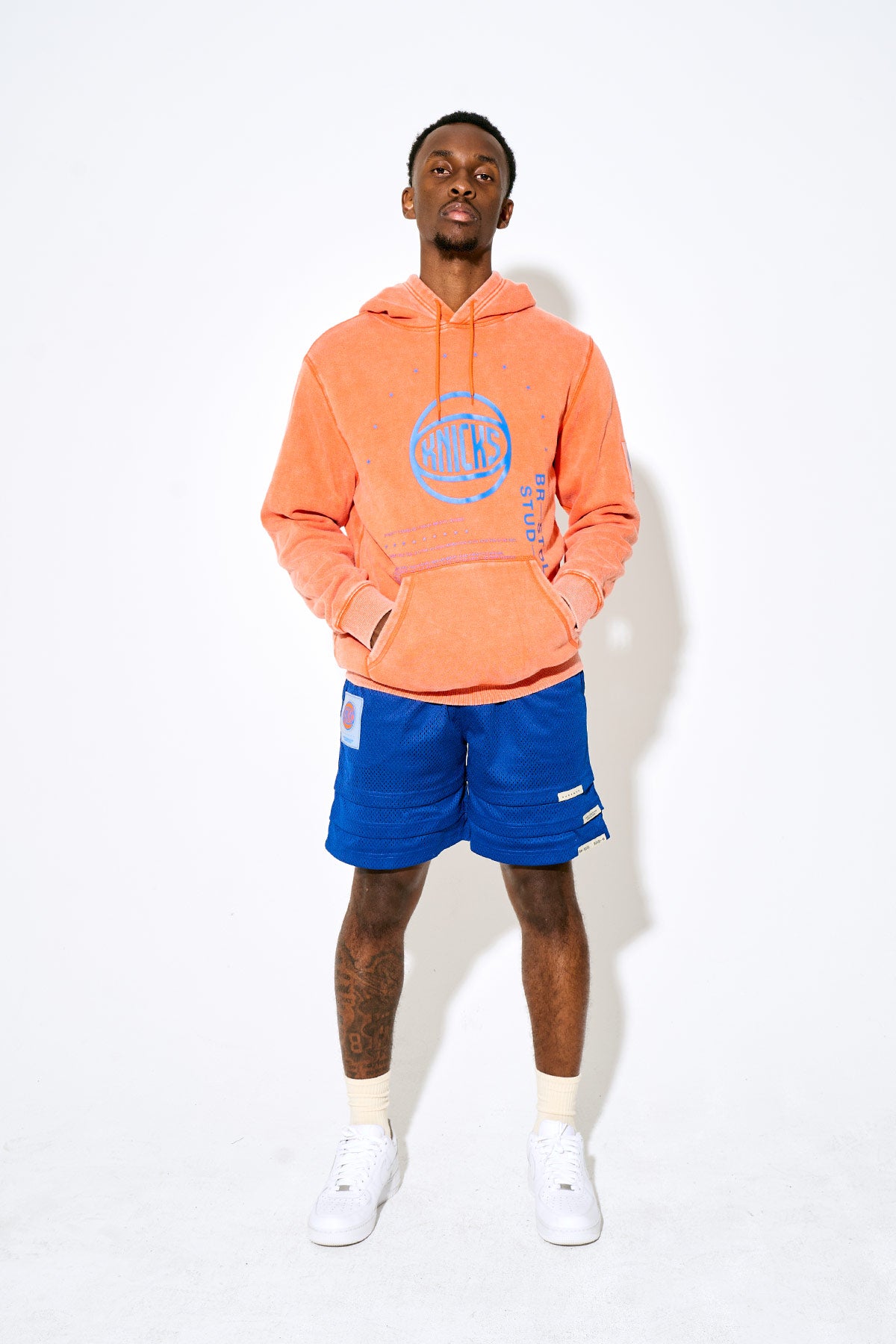 Triple Hem Shorts — Knicks