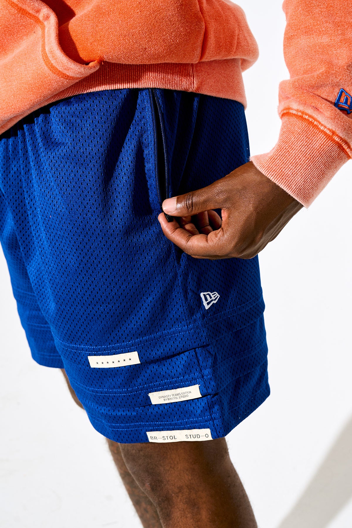 Triple Hem Shorts — Knicks