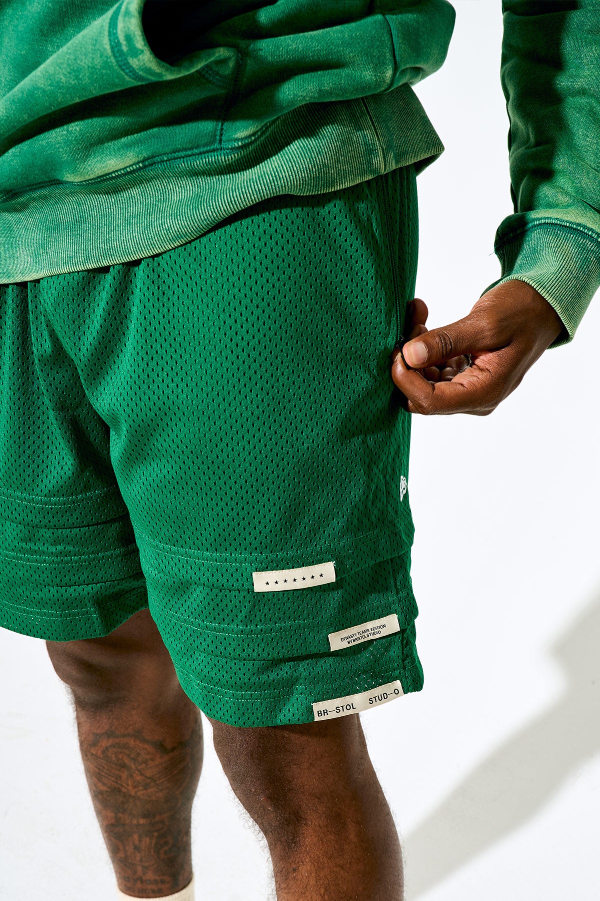 Triple Hem Shorts — Celtics