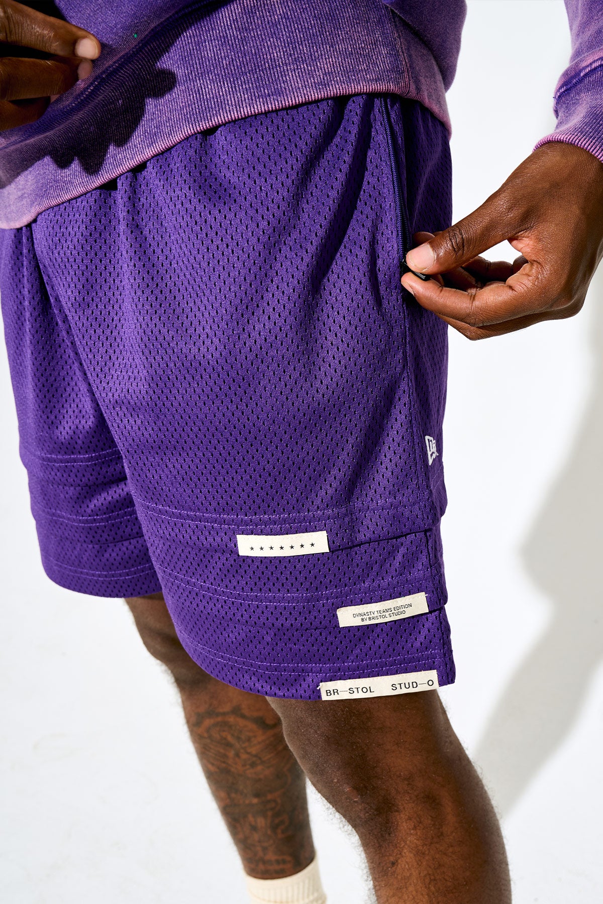 Triple Hem Shorts — Lakers