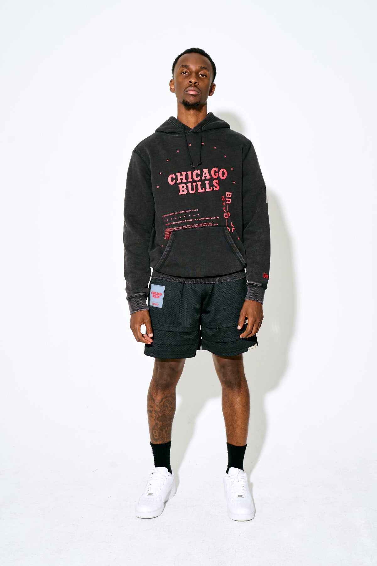 Triple Hem Shorts — Bulls