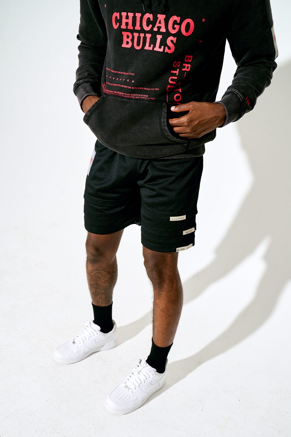 Triple Hem Shorts — Bulls