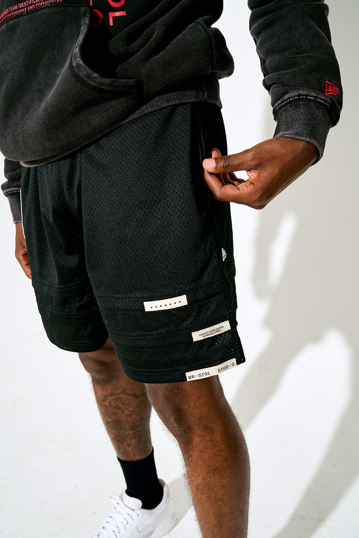 Triple Hem Shorts — Bulls