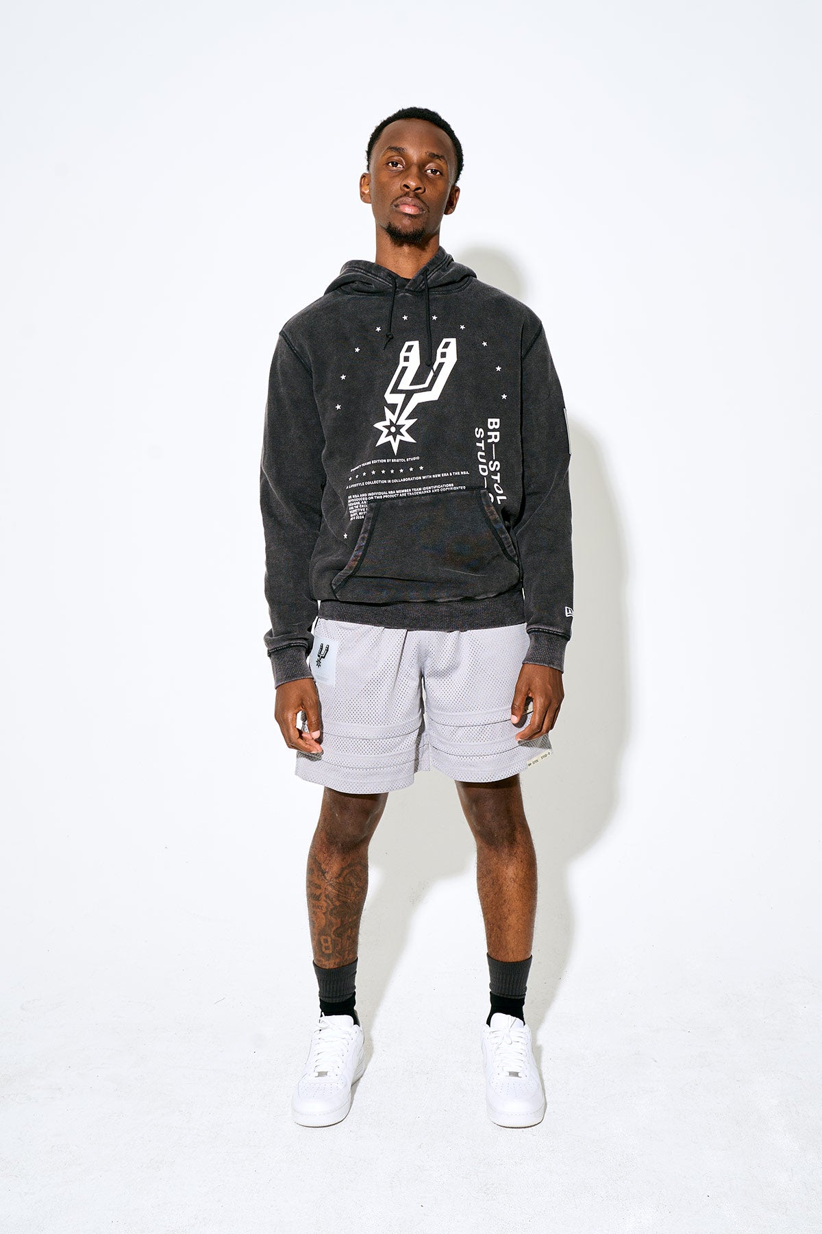 Triple Hem Shorts — Spurs