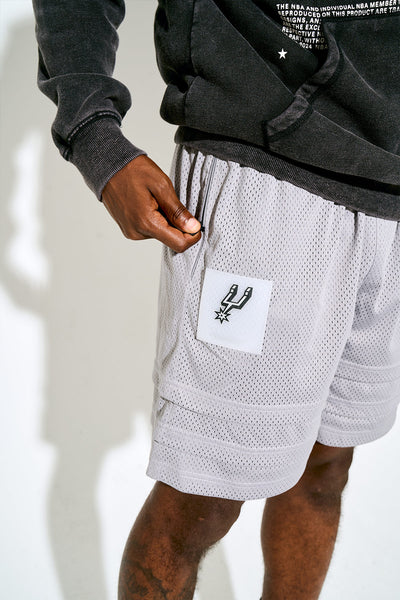 Triple Hem Shorts — Spurs