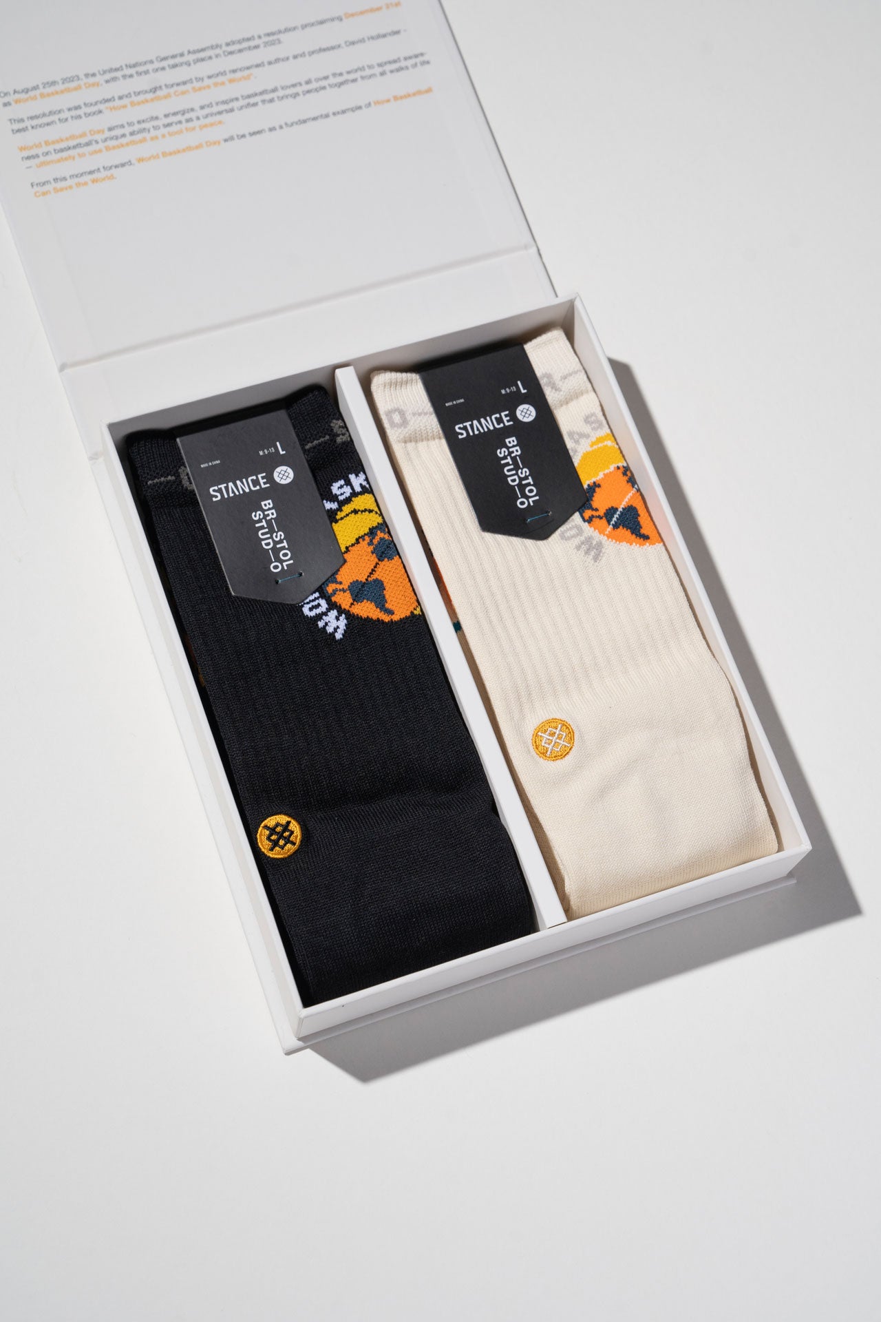 World Basketball Day Socks — Box Set