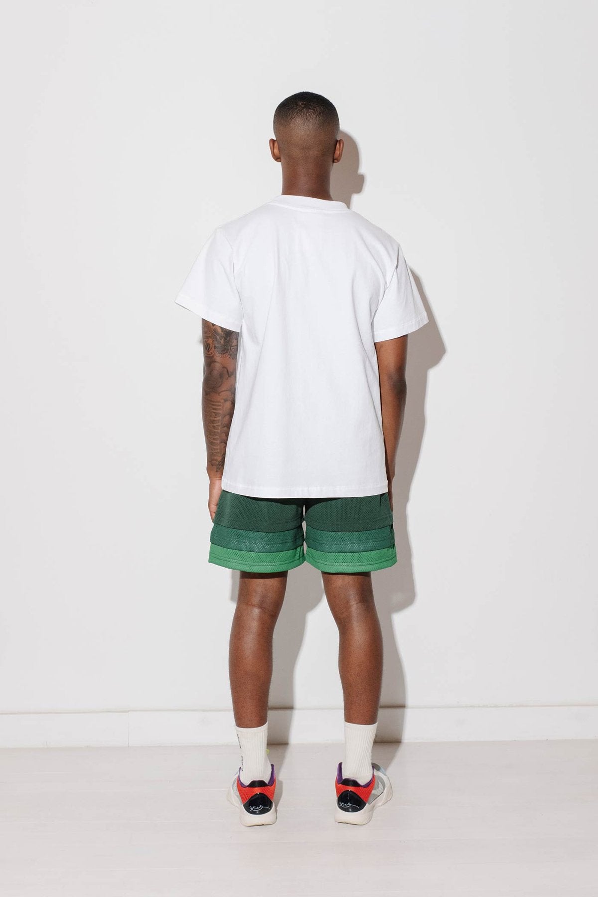 Triple Hem Shorts (Gradient)