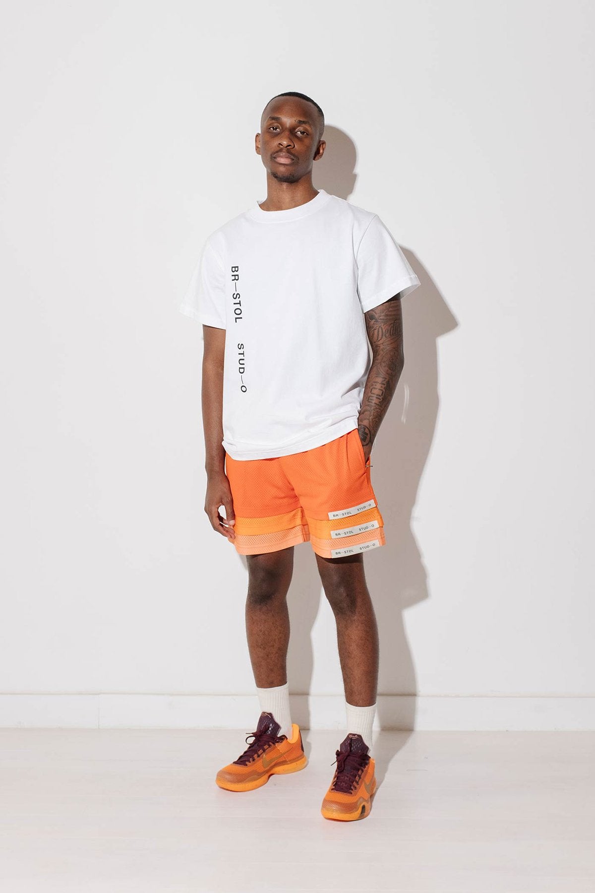 Triple Hem Shorts (Gradient)