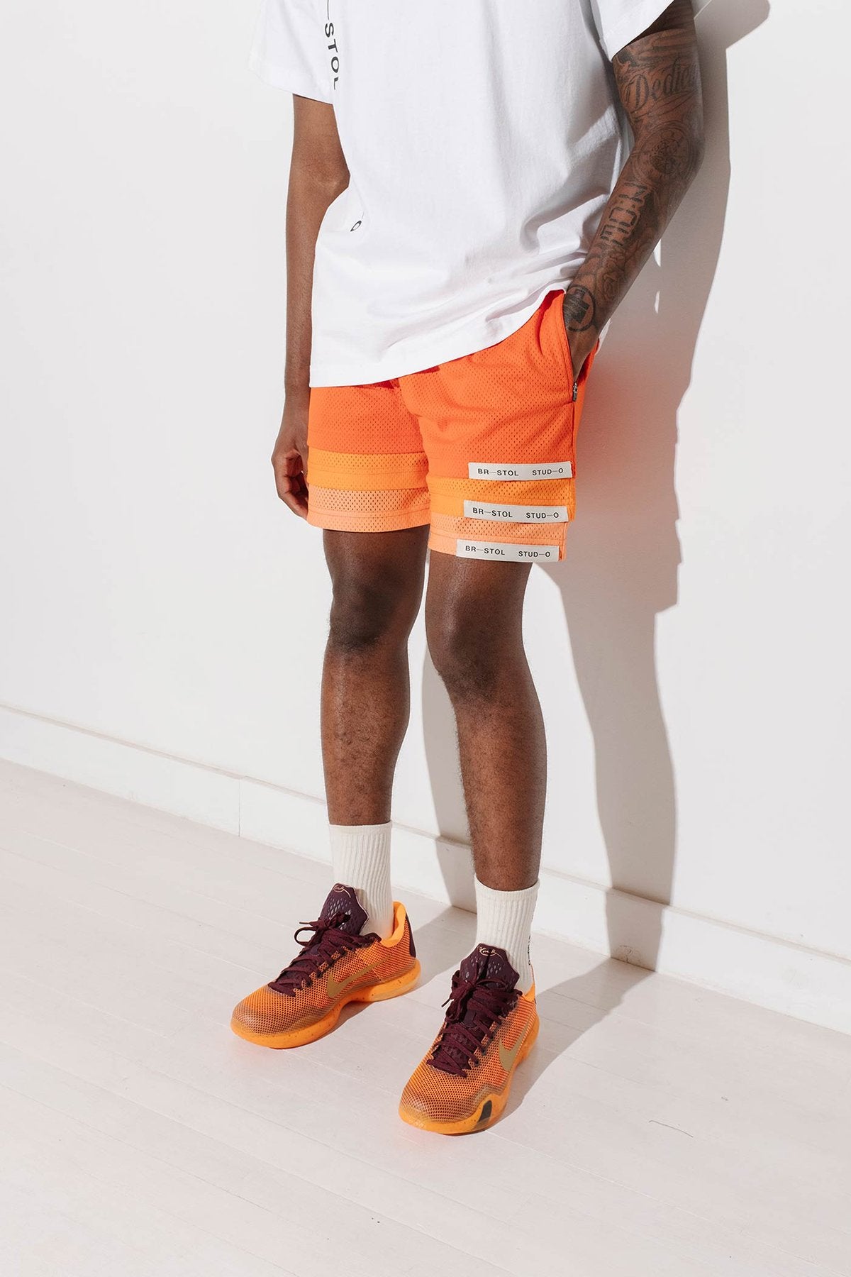Triple Hem Shorts (Gradient)