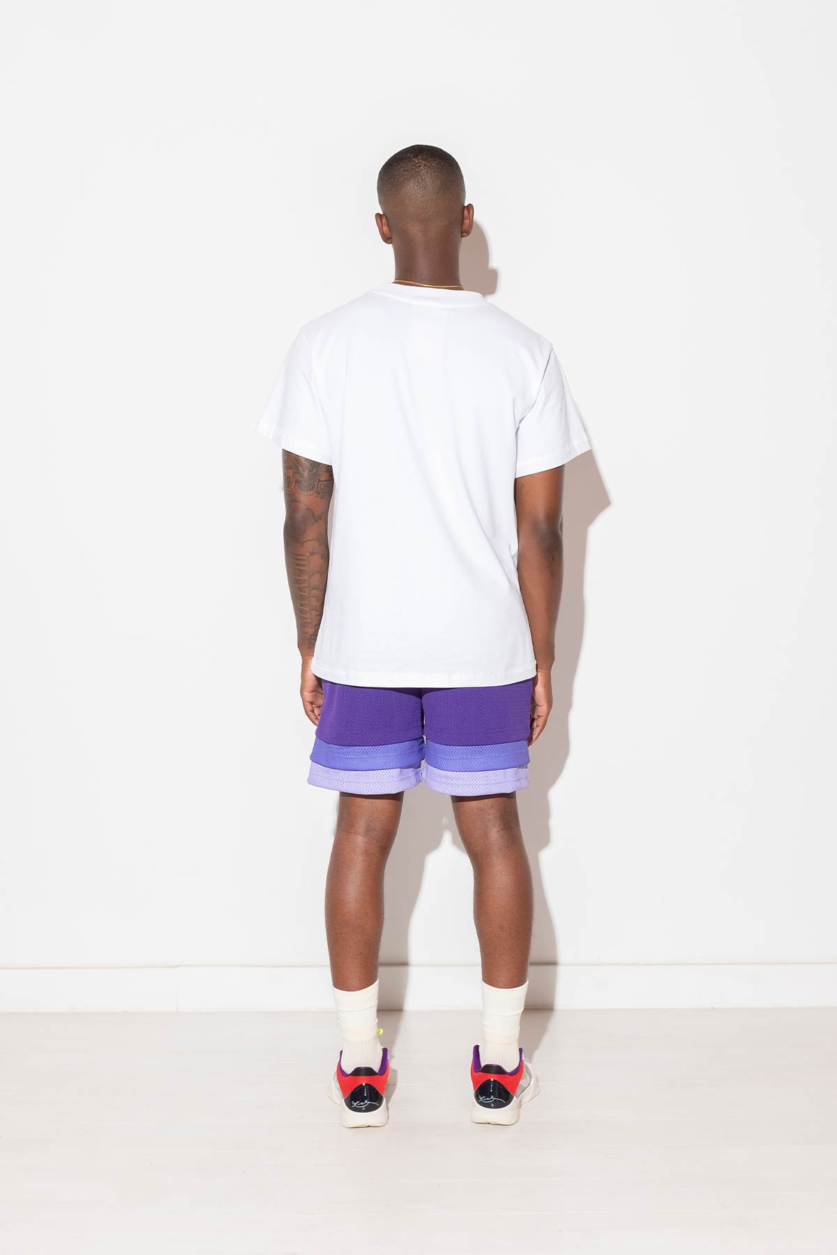 Triple Hem Shorts (Gradient)